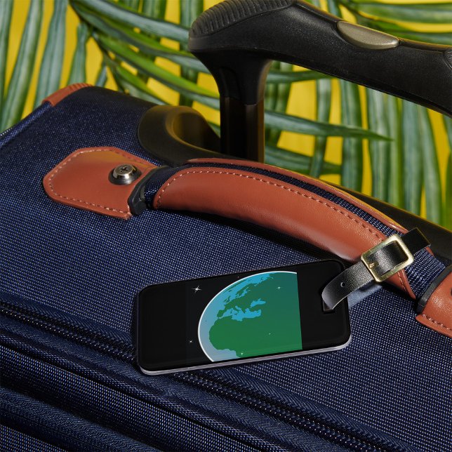 Earth From Space Luggage Tag (Creator Uploaded)
