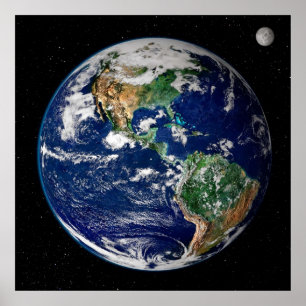 Earth from Space Poster