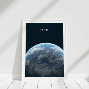 Earth from Space Poster