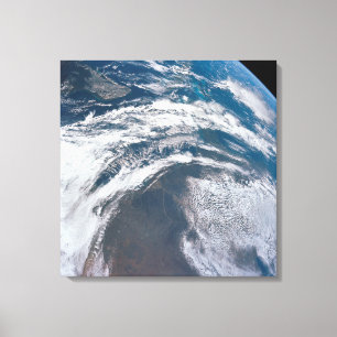 Earth From The Apollo 12 Spacecraft. Canvas Print