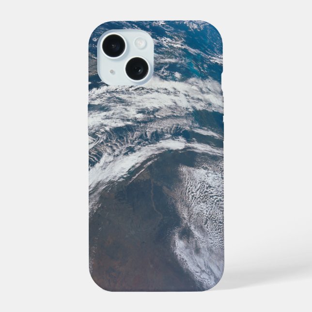 Earth From The Apollo 12 Spacecraft. iPhone 15 Case (Back)