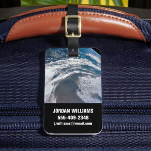 Earth From The Apollo 12 Spacecraft. Luggage Tag