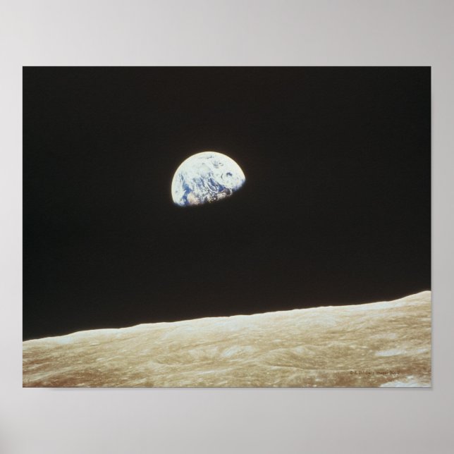 Earth from the Moon Poster (Front)