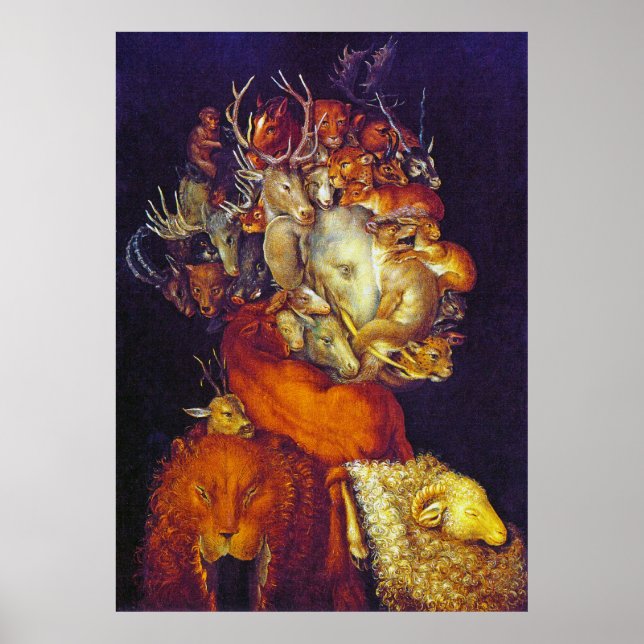 Earth - Giuseppe Arcimboldo Poster (Front)