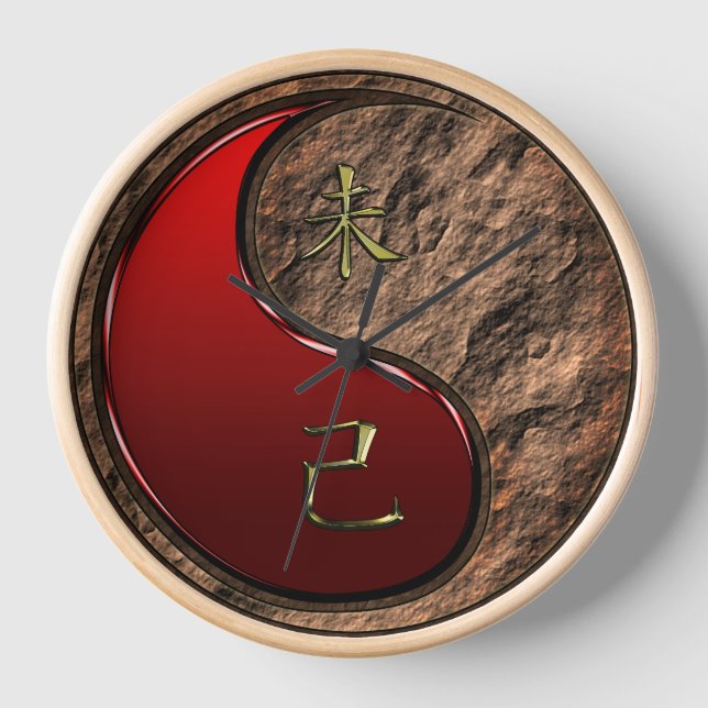 Earth Goat Clock (Front)