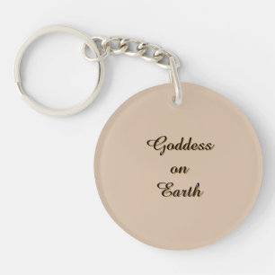 earth goddess self empowerment Keychain