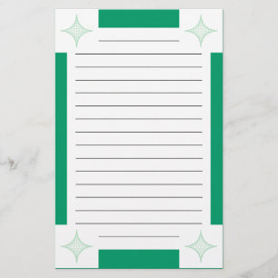 Earth (green) stationery