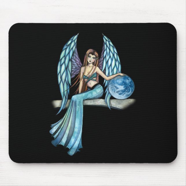Earth Guardian Angel Fairy Mouse Pad (Front)