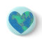 Earth Heart Button