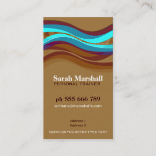 Earth Hill Curves w/ Logo Business Card