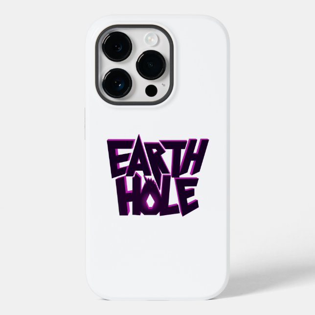 Earth Hole iPhone Case (Back)