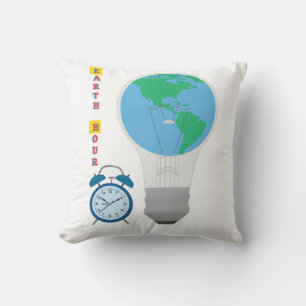 Earth Hour Cushion
