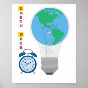 Earth Hour Poster