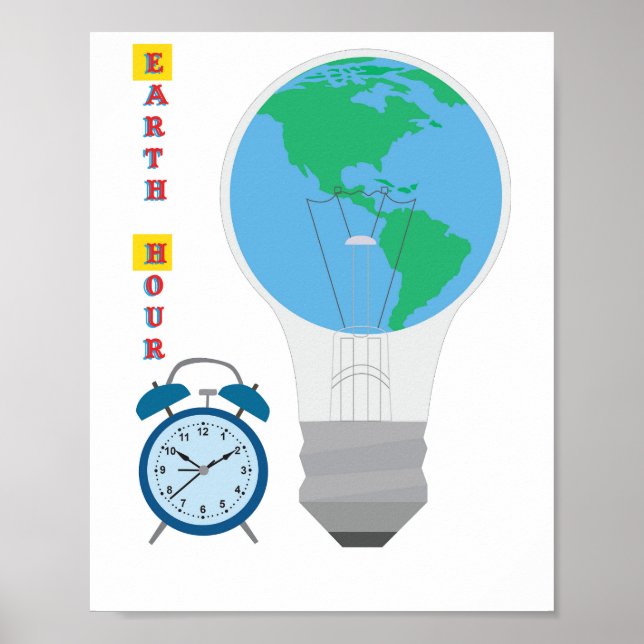 Earth Hour Poster (Front)