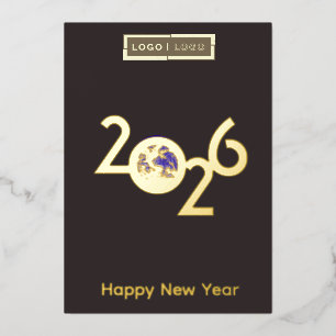 Earth in 2026  - Professional New Year Card 