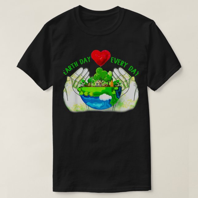 Earth is in our hands T-Shirt (Design Front)