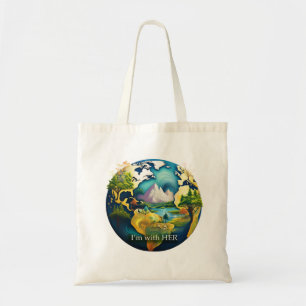 Earth Keeper Tote – Carry the Land with Care Bag
