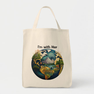Earth Keeper Tote – Carry the Land with Care Bag