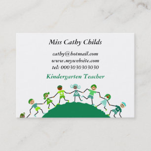 Earth Kids, Business Card