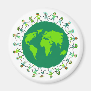 Earth Kids Magnet