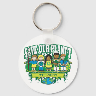 Earth Kids Missouri Key Ring