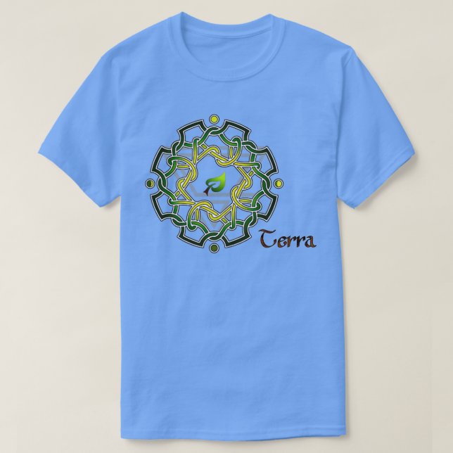 Earth Knot v1 T-Shirt (Design Front)