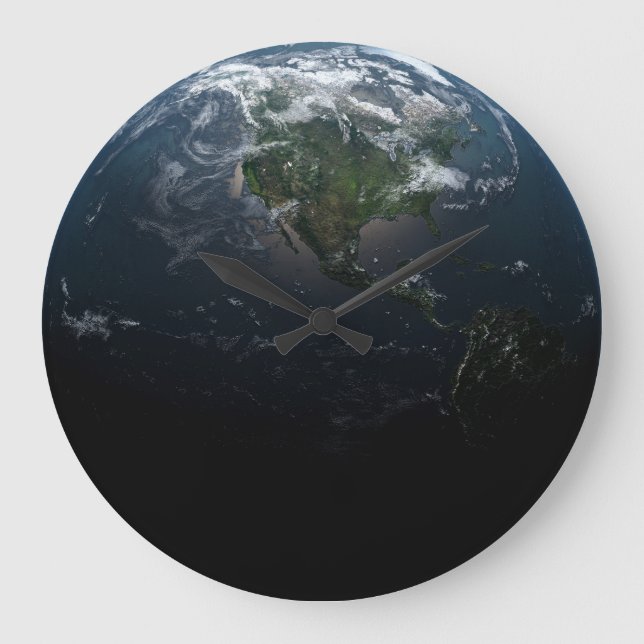 Earth Large Clock (Front)