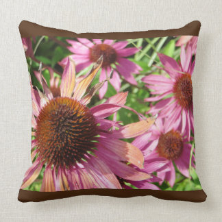 "Earth laughs in Flowers' indoor accent pillow
