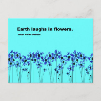 Earth Laughs Postcard