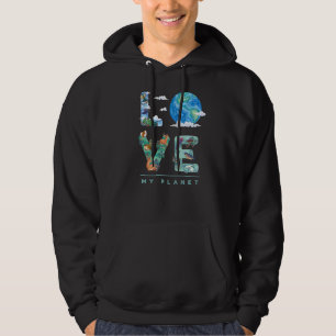 Earth Love Environment Ground Warming Natural Clim Hoodie
