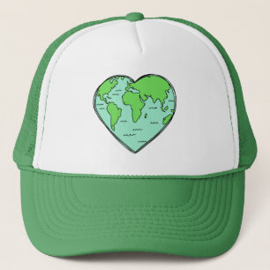 Earth Love trucker hats