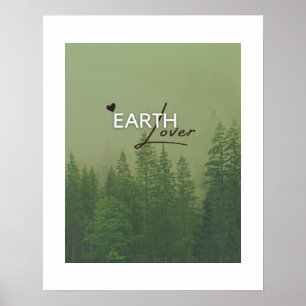 Earth lover Print, Value Poster Paper (Matte)