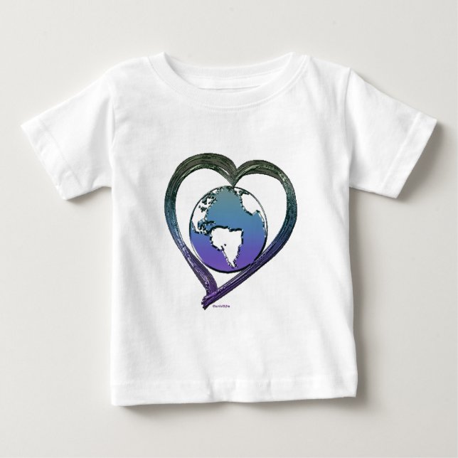 EARTH LOVER Series Baby T-Shirt (Front)