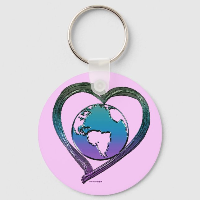 EARTH LOVER Series Key Ring (Front)