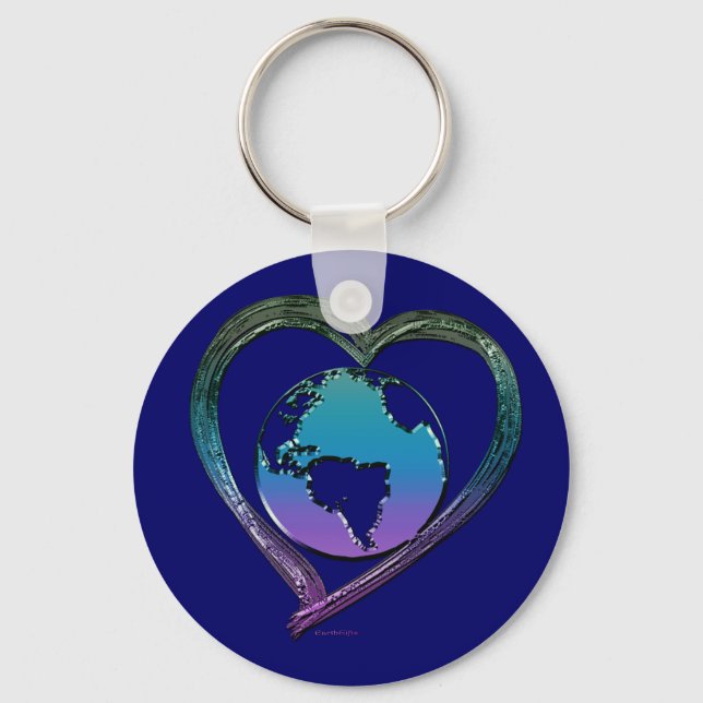 EARTH LOVER Series Key Ring (Front)