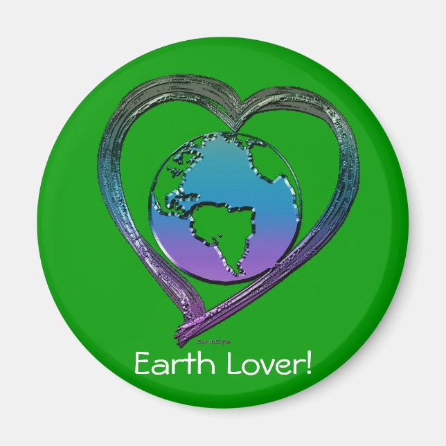 EARTH LOVER Series Magnet (Front)