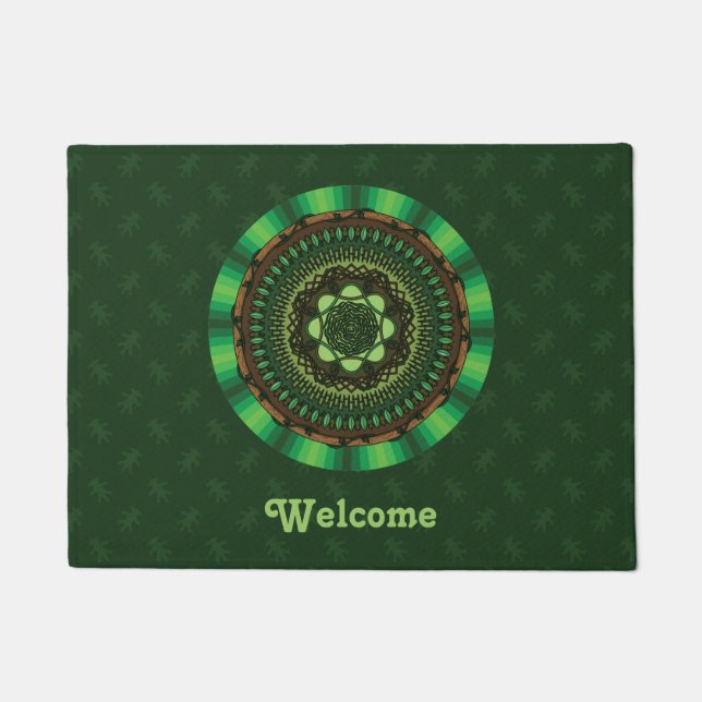 Earth Mandala Doormat (Front)