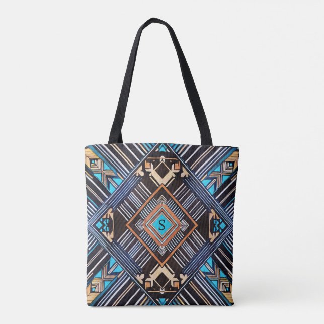 Earth Mandala Tote Bag (Back)