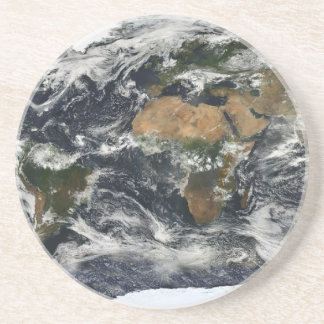 Earth map coaster