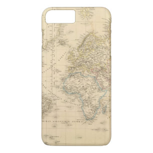 Earth Mercator proj iPhone 8 Plus/7 Plus Case