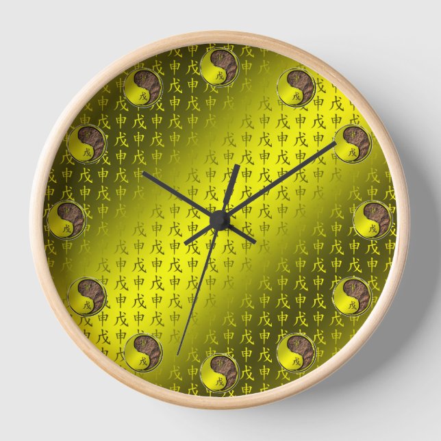 Earth Monkey Clock (Front)