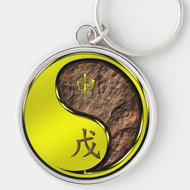 Earth Monkey Key Ring (Front)