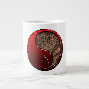 Earth Monkey Large Coffee Mug