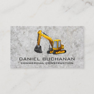 Earth Mover   Construction Vehicle Business Card