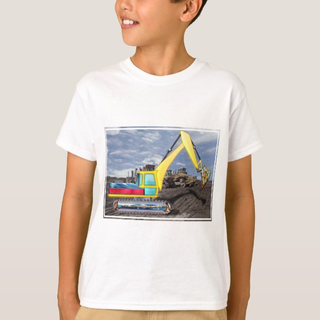 Earth Mover Moving Earth T-Shirt (Front)