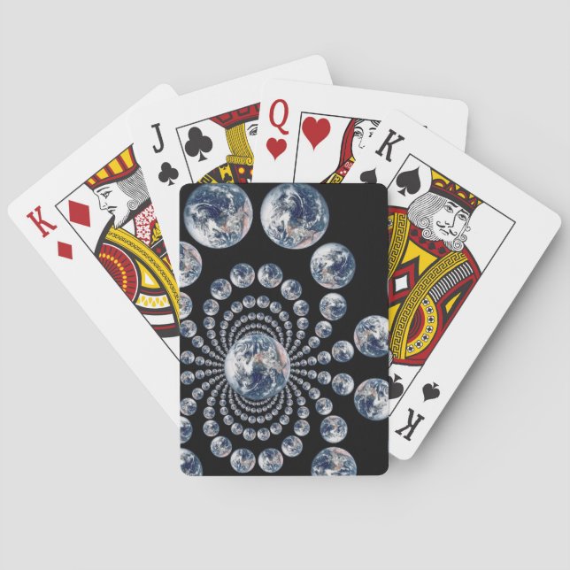 EARTH Multi Visual Echo Playing Cards (Back)