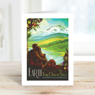 Earth   NASA Visions of the Future Card