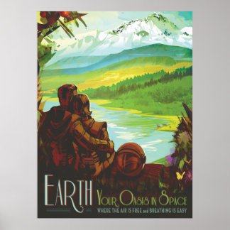earth oasis poster
