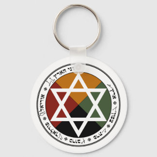 'Earth Pentacle' Key Ring