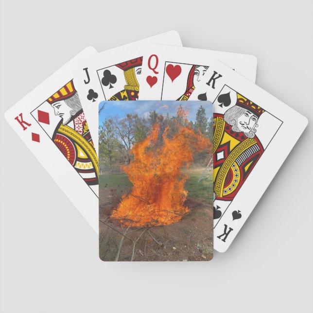 Earth Pit Biochar Playing Cards (Back)